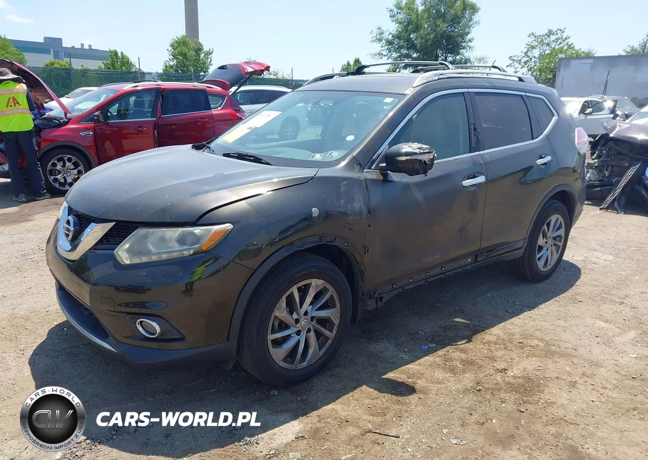 2015 Nissan Rogue Sl VIN:5N1AT2MVXFC886621 - 2