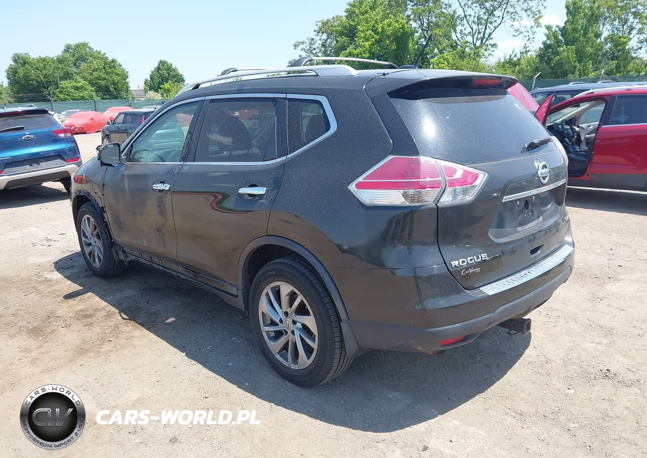 2015 Nissan Rogue Sl VIN:5N1AT2MVXFC886621 - 3