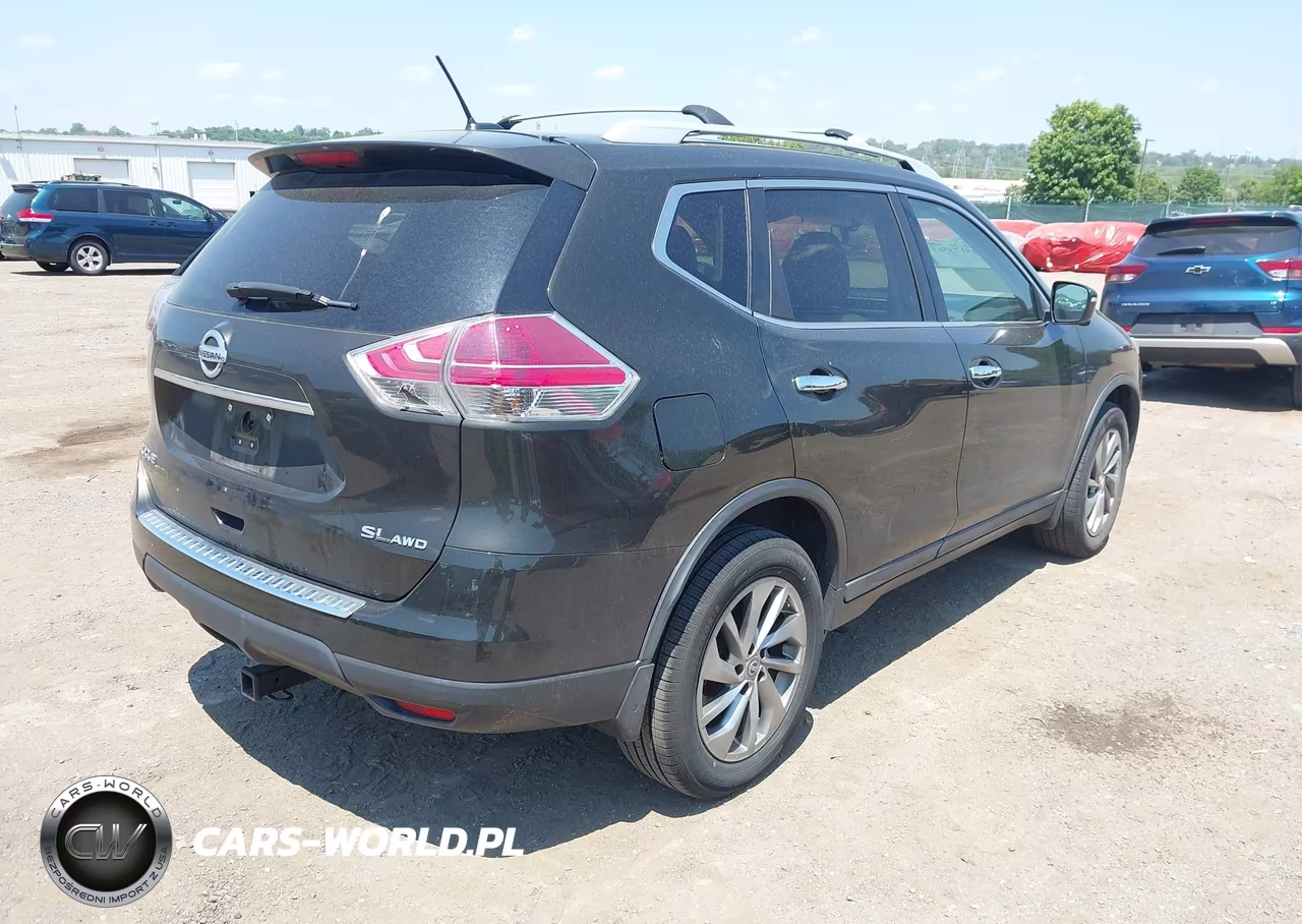 2015 Nissan Rogue Sl VIN:5N1AT2MVXFC886621 - 4
