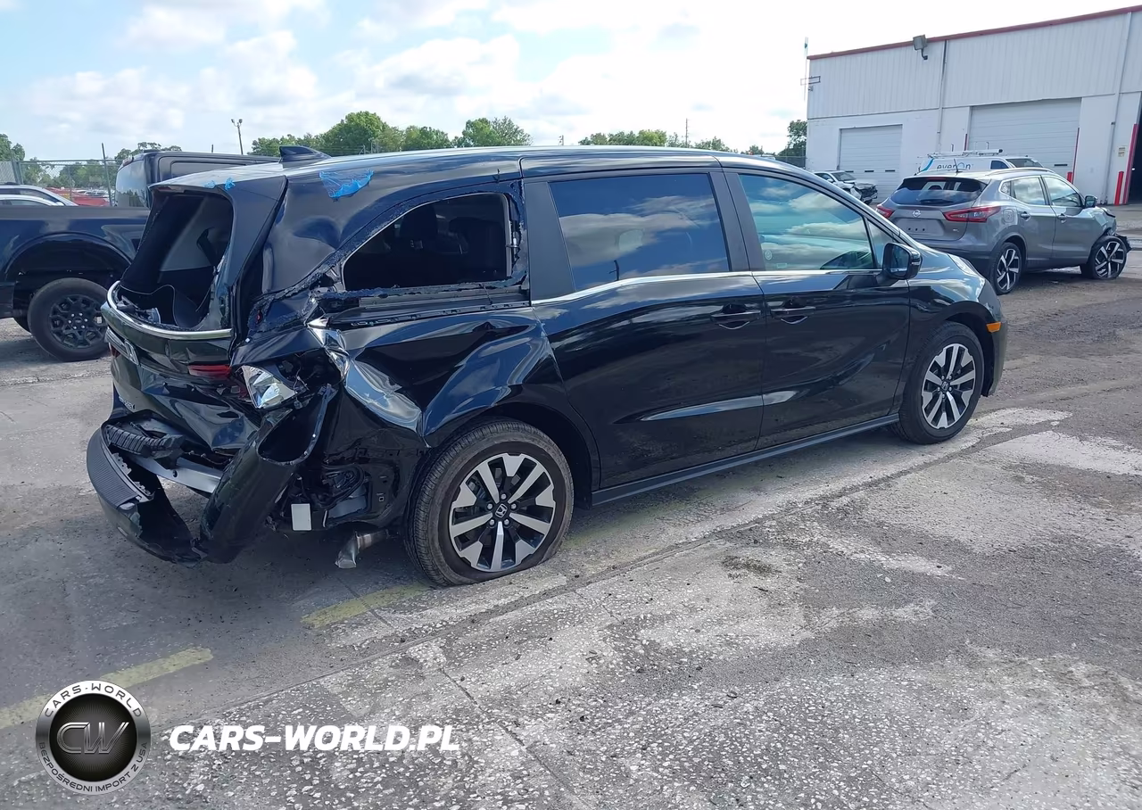 2026 Honda Odyssey Ex-L VIN:5FNRL6H64TB033518 - 4