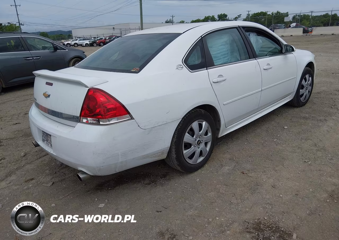 2013 Chevrolet Impala Police VIN:2G1WD5E32D1265536 - 4