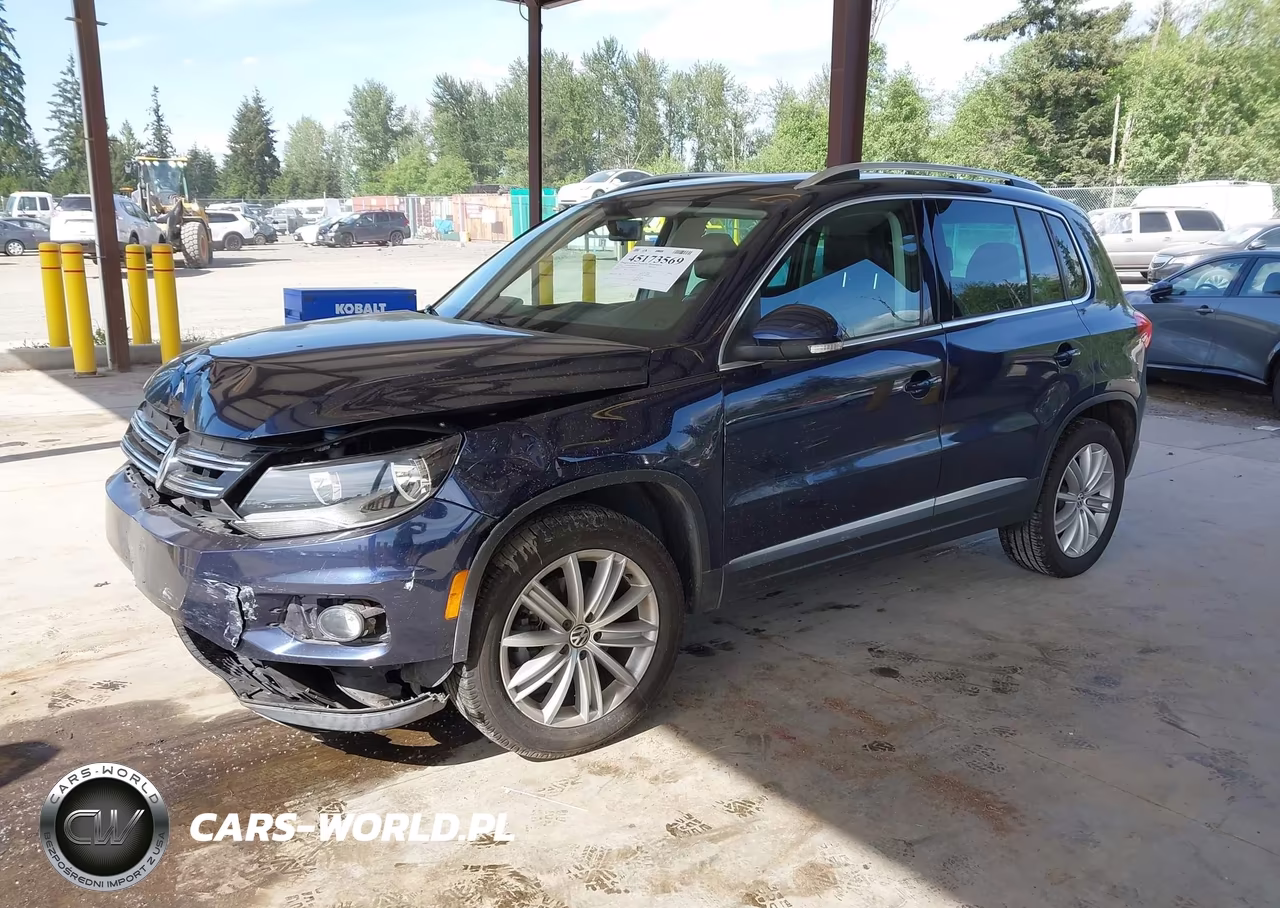 2012 Volkswagen Tiguan Se VIN:WVGBV7AX3CW596667 - 2