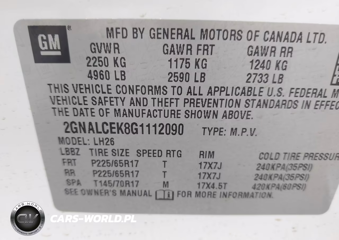 2016 Chevrolet Equinox Lt VIN:2GNALCEK8G1112090 - 9