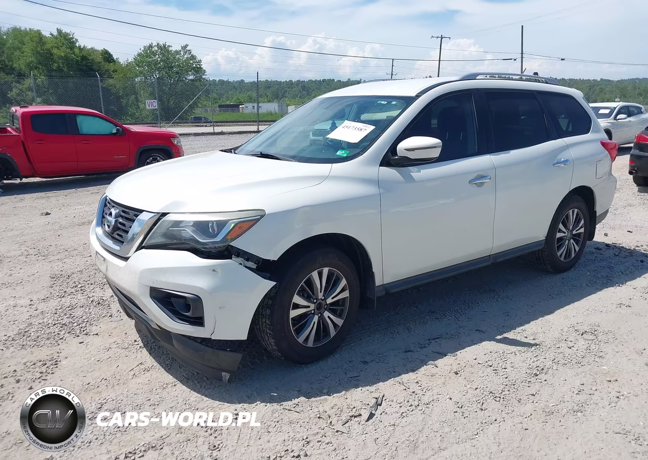2017 Nissan Pathfinder Sv VIN:5N1DR2MM9HC693365 - 2