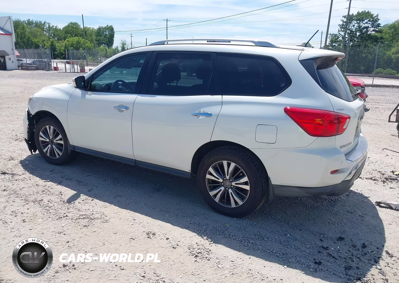 2017 Nissan Pathfinder Sv VIN:5N1DR2MM9HC693365 - 3
