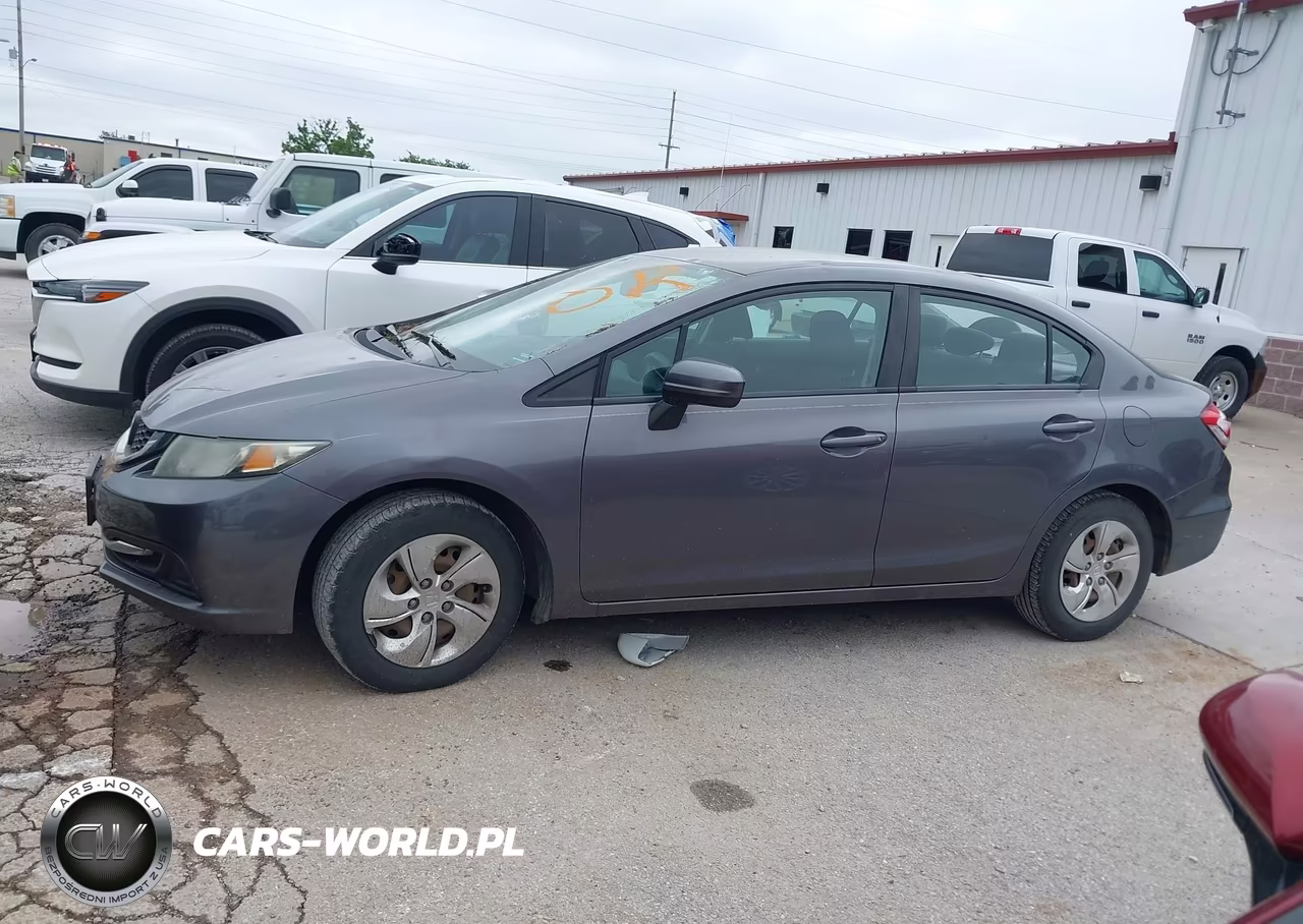 2014 Honda Civic Lx VIN:19XFB2F52EE069032 - 14