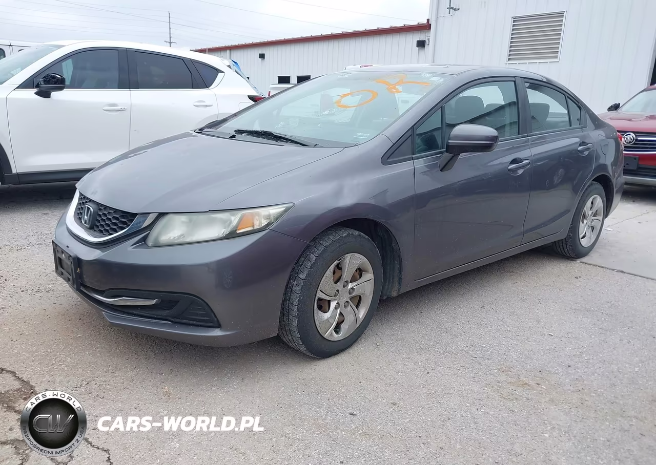 2014 Honda Civic Lx VIN:19XFB2F52EE069032 - 2