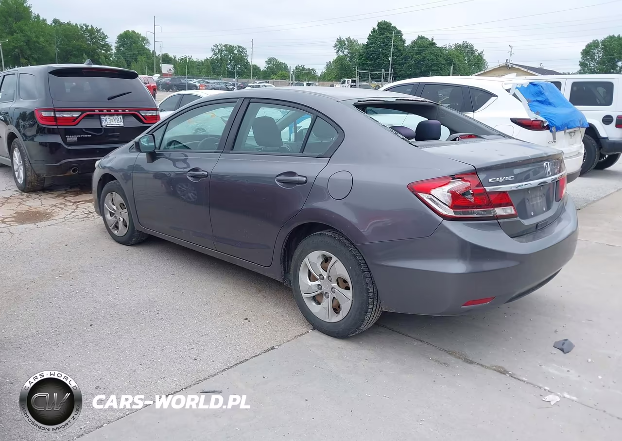 2014 Honda Civic Lx VIN:19XFB2F52EE069032 - 3