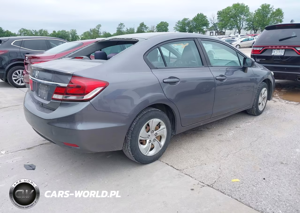 2014 Honda Civic Lx VIN:19XFB2F52EE069032 - 4