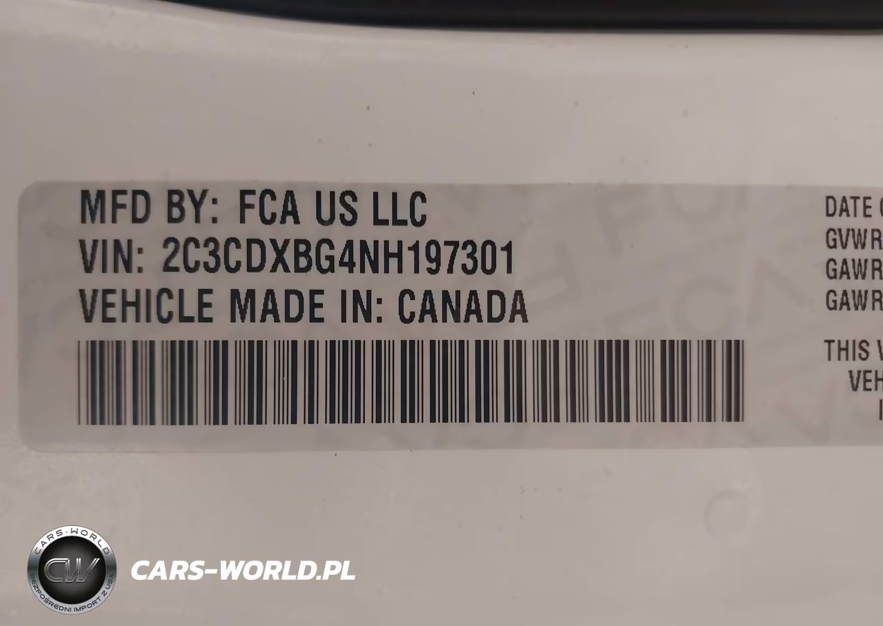 2022 Dodge Charger Sxt Rwd VIN:2C3CDXBG4NH197301 - 9