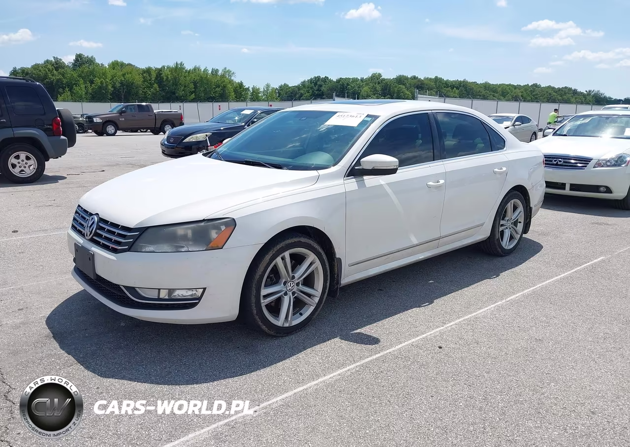 2015 Volkswagen Passat 2.0L Tdi Se VIN:1VWBV7A35FC066320 - 2