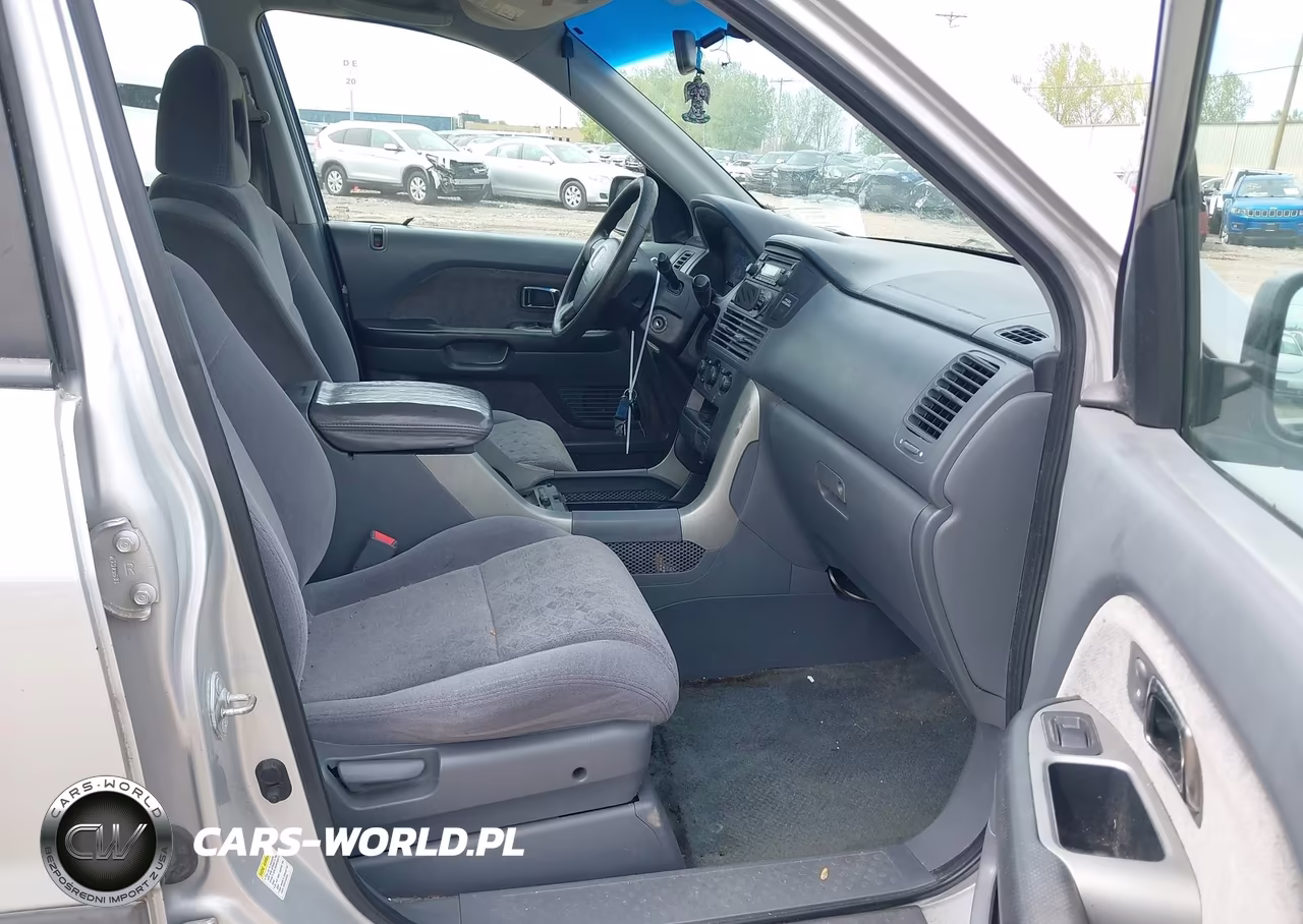 2005 Honda Pilot Lx VIN:2HKYF18135H572324 - 5