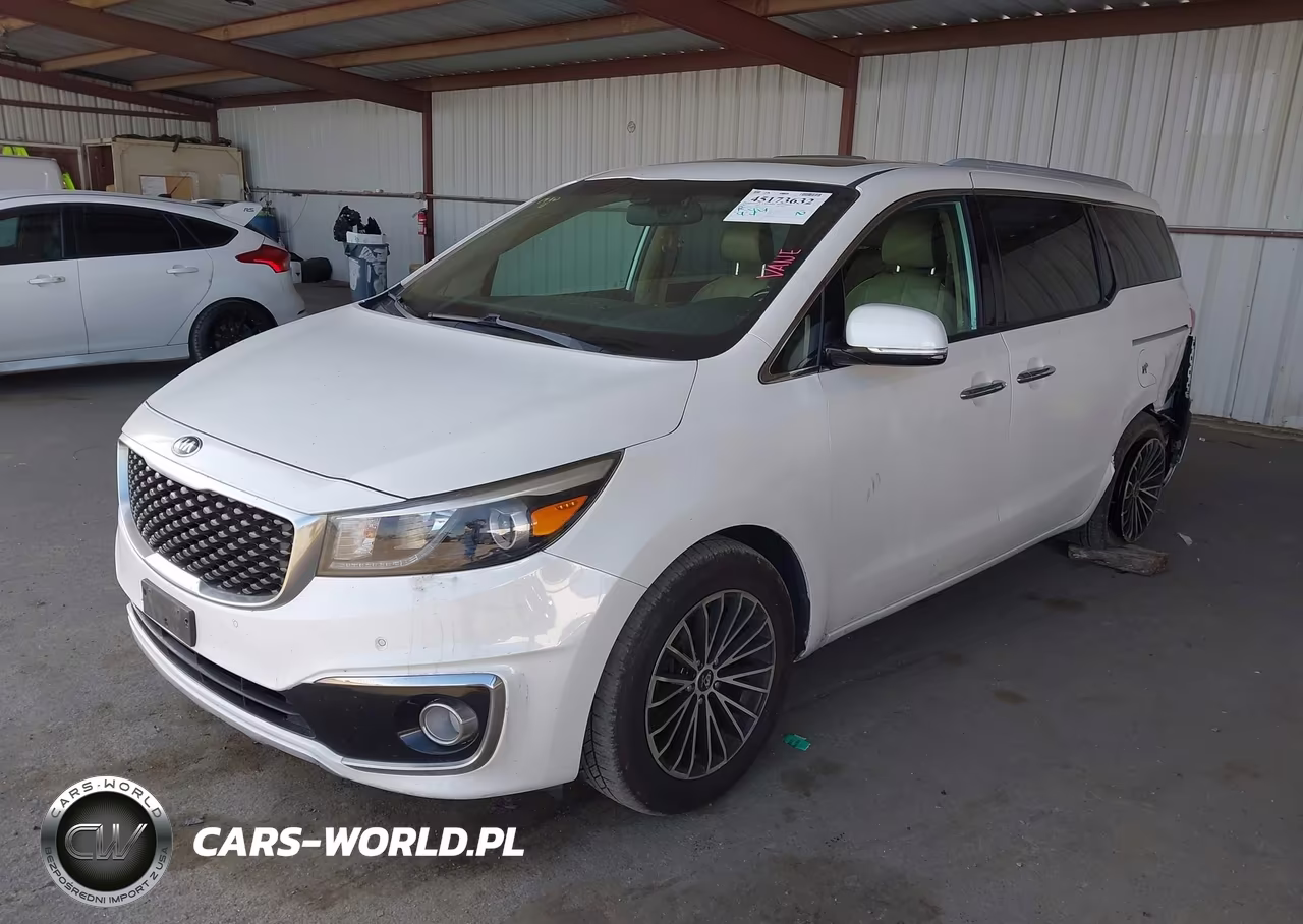 2015 Kia Sedona Sx Luxury VIN:KNDME5C12F6035052 - 2