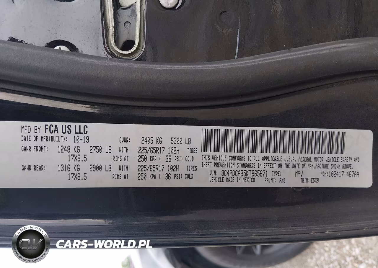 2019 Dodge Journey Se Value Package VIN:3C4PDCAB5KT865671 - 9