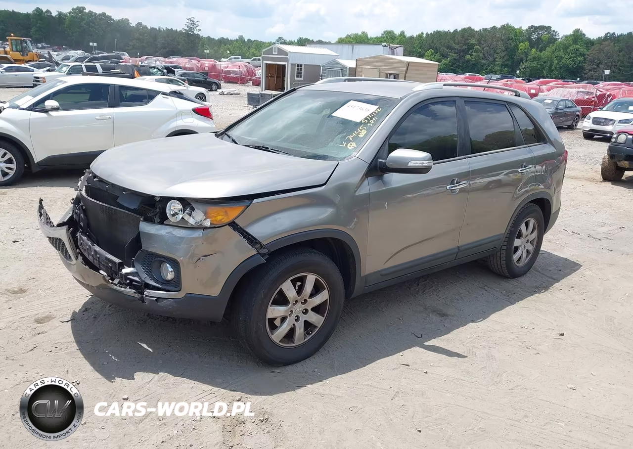 2013 Kia Sorento Lx VIN:5XYKTCA60DG417445 - 2