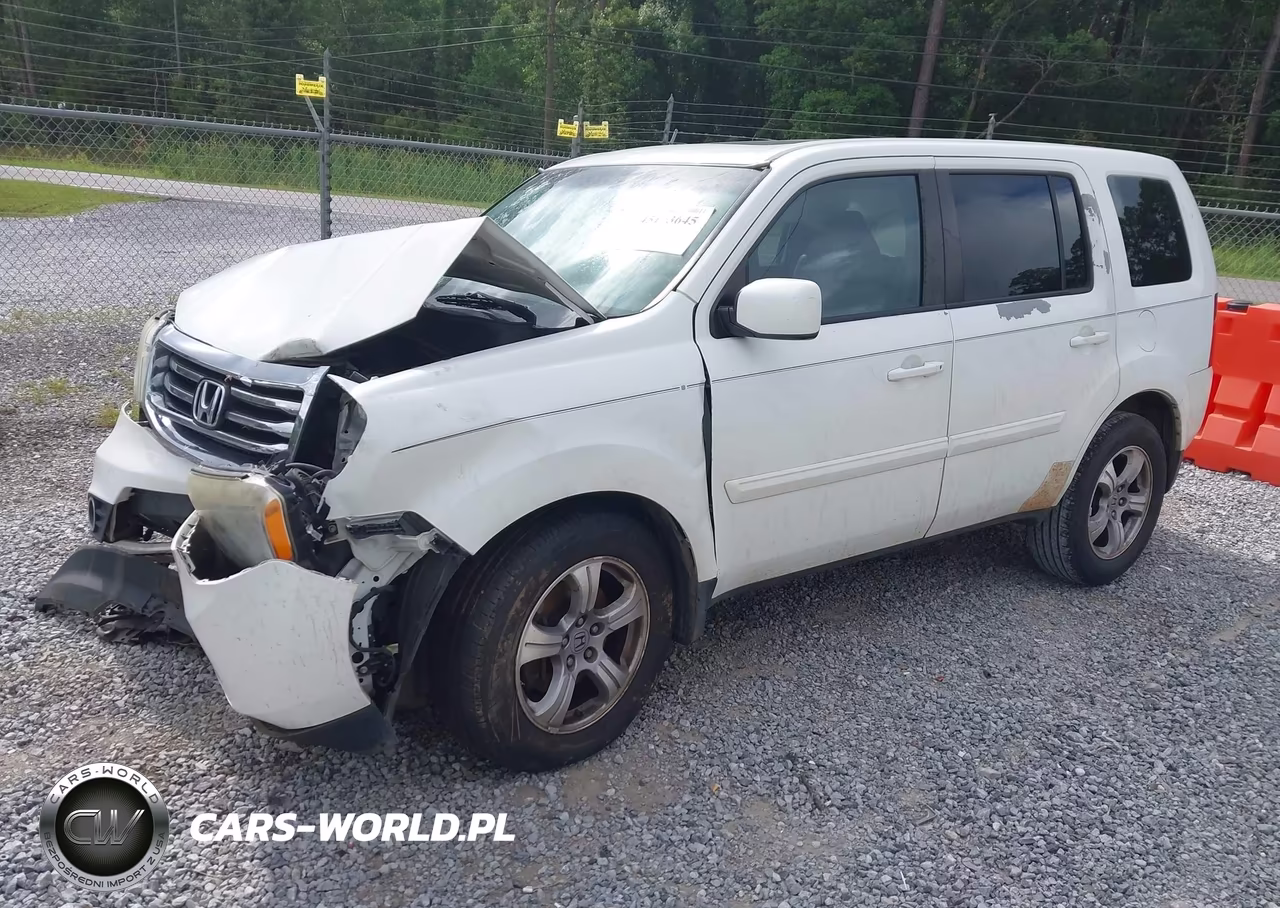 2014 Honda Pilot Ex-L VIN:5FNYF3H57EB014618 - 2