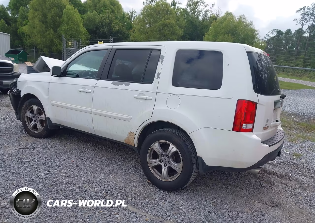 2014 Honda Pilot Ex-L VIN:5FNYF3H57EB014618 - 3