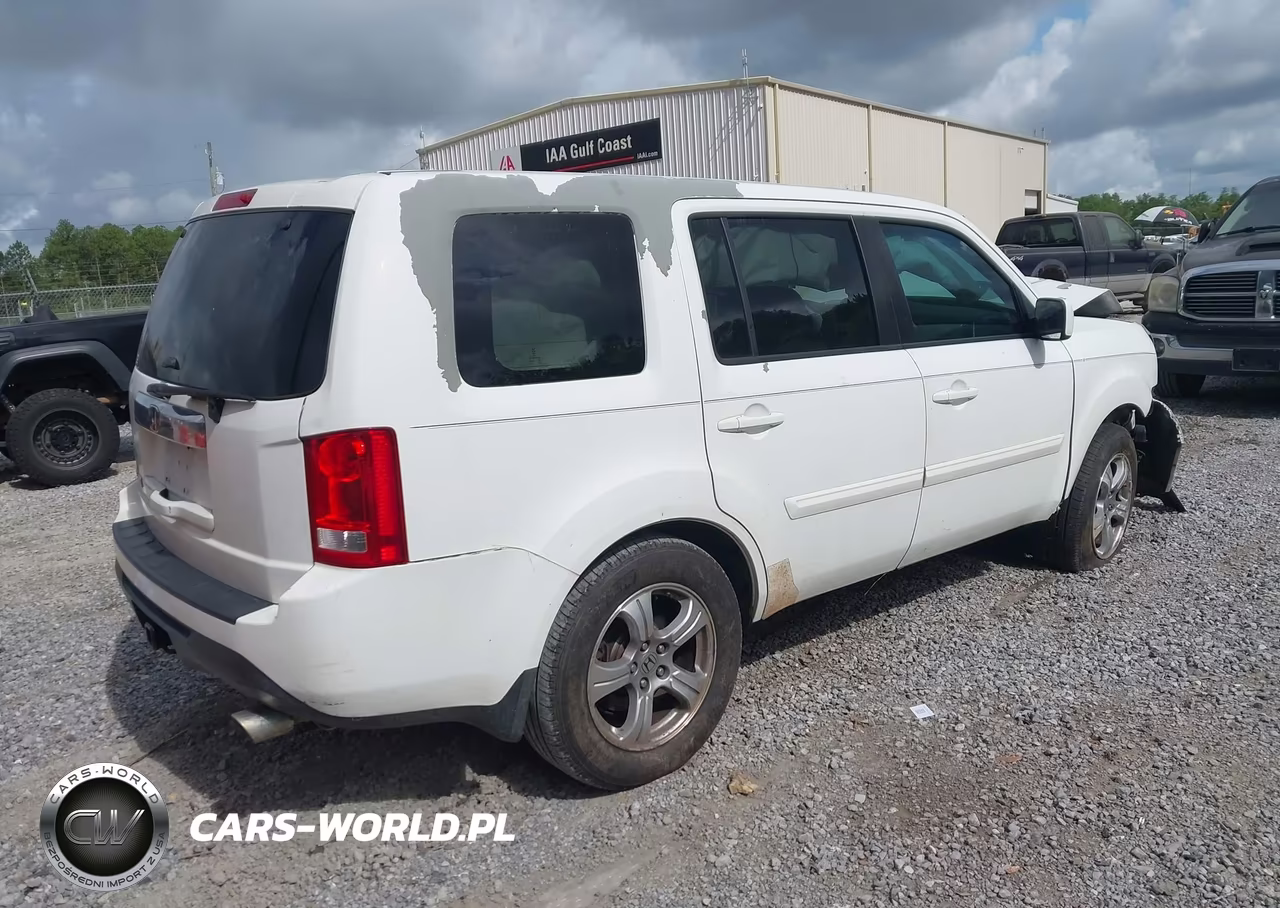 2014 Honda Pilot Ex-L VIN:5FNYF3H57EB014618 - 4