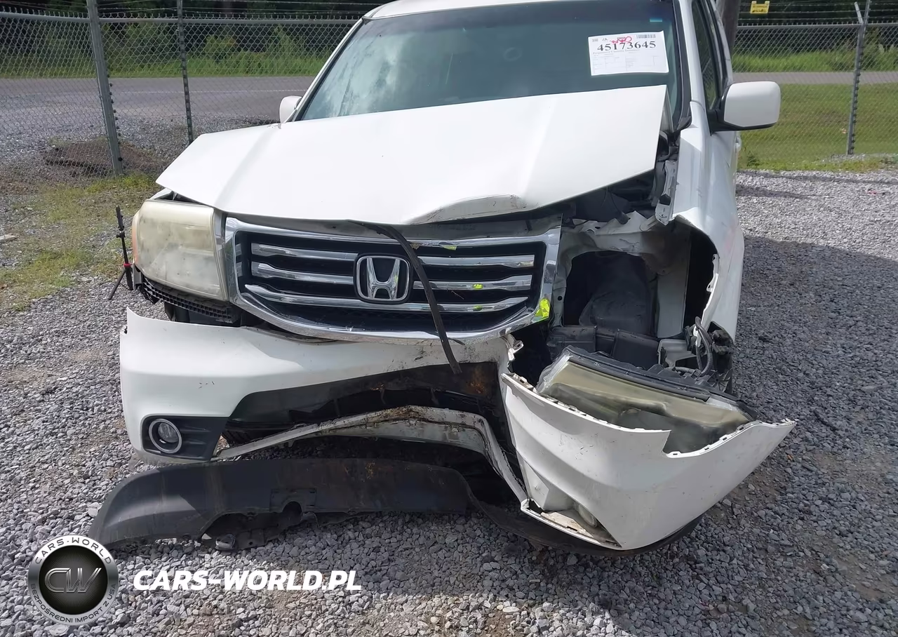 2014 Honda Pilot Ex-L VIN:5FNYF3H57EB014618 - 6