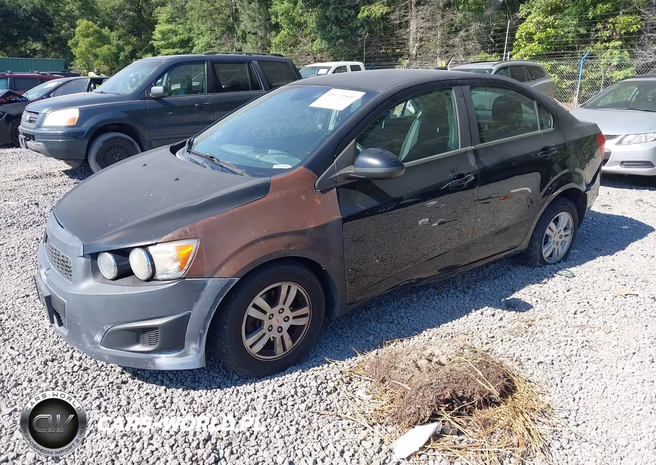 2012 Chevrolet Sonic 2Lt VIN:1G1JC5SHXC4147248 - 2