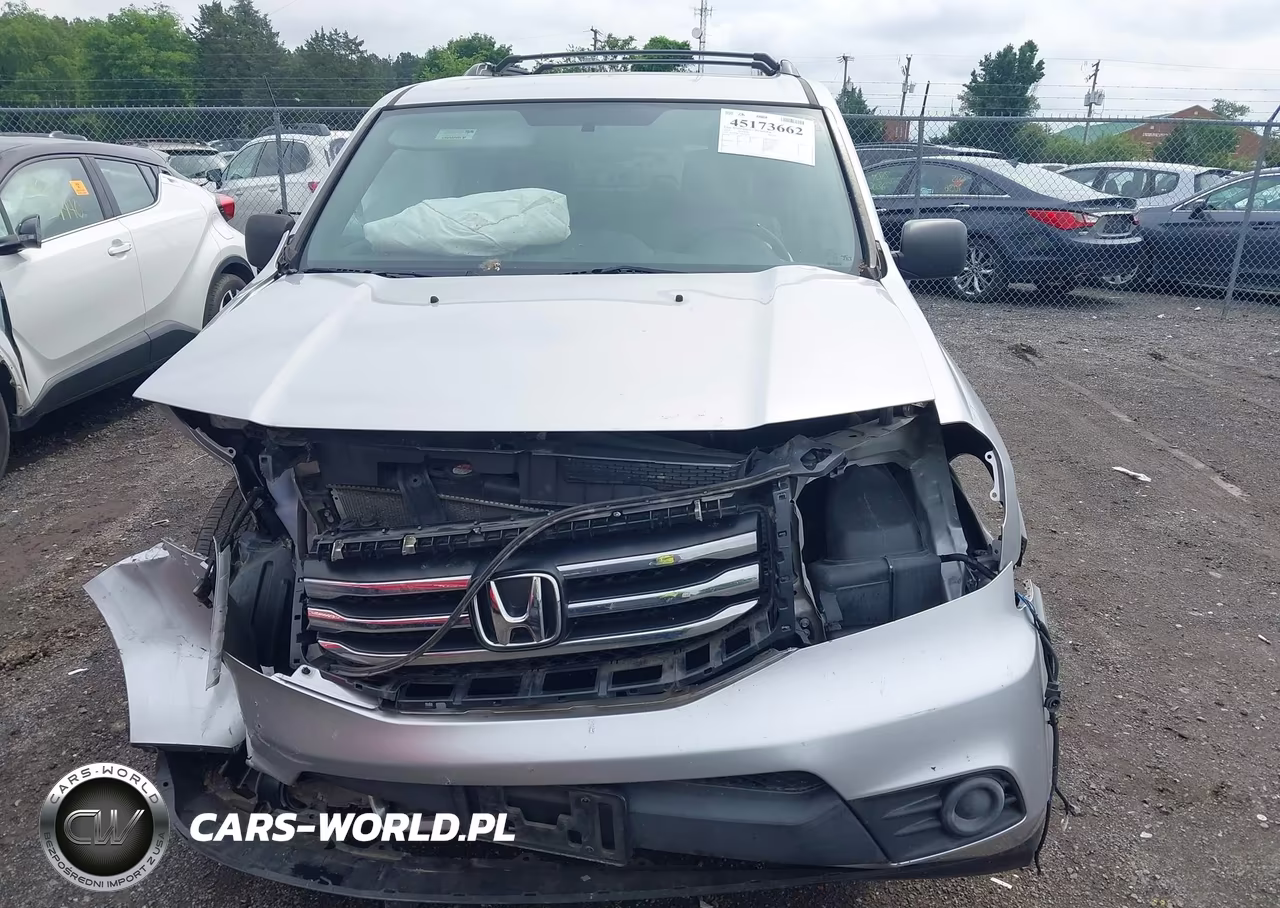 2015 Honda Pilot Lx VIN:5FNYF4H27FB077246 - 13