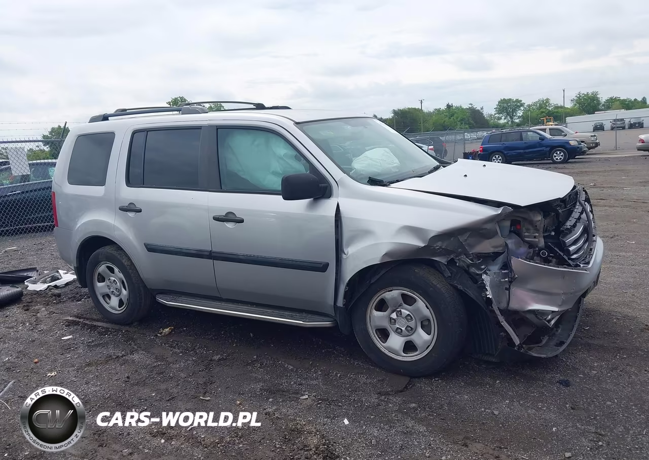 2015 Honda Pilot Lx VIN:5FNYF4H27FB077246 - 14