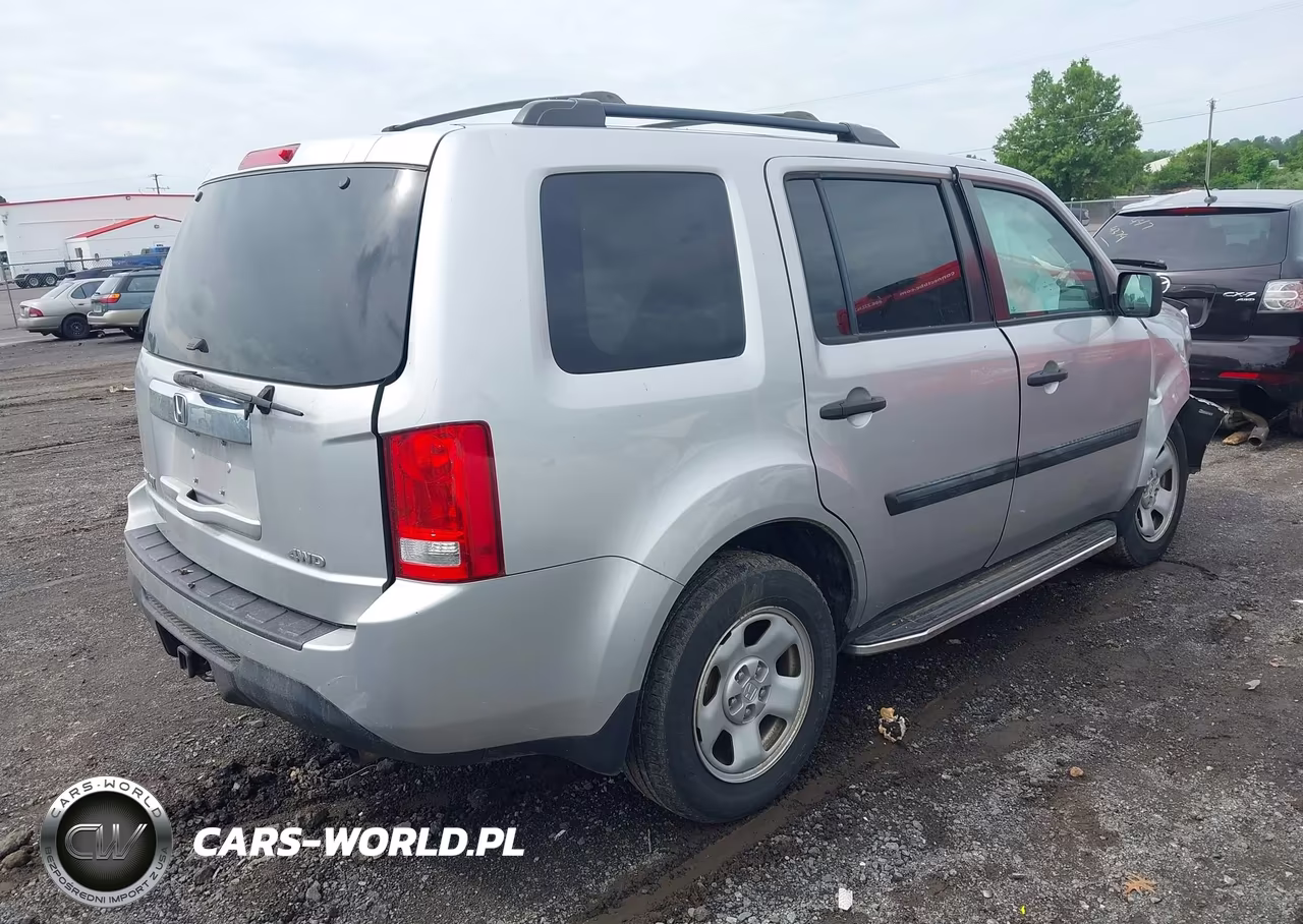 2015 Honda Pilot Lx VIN:5FNYF4H27FB077246 - 4