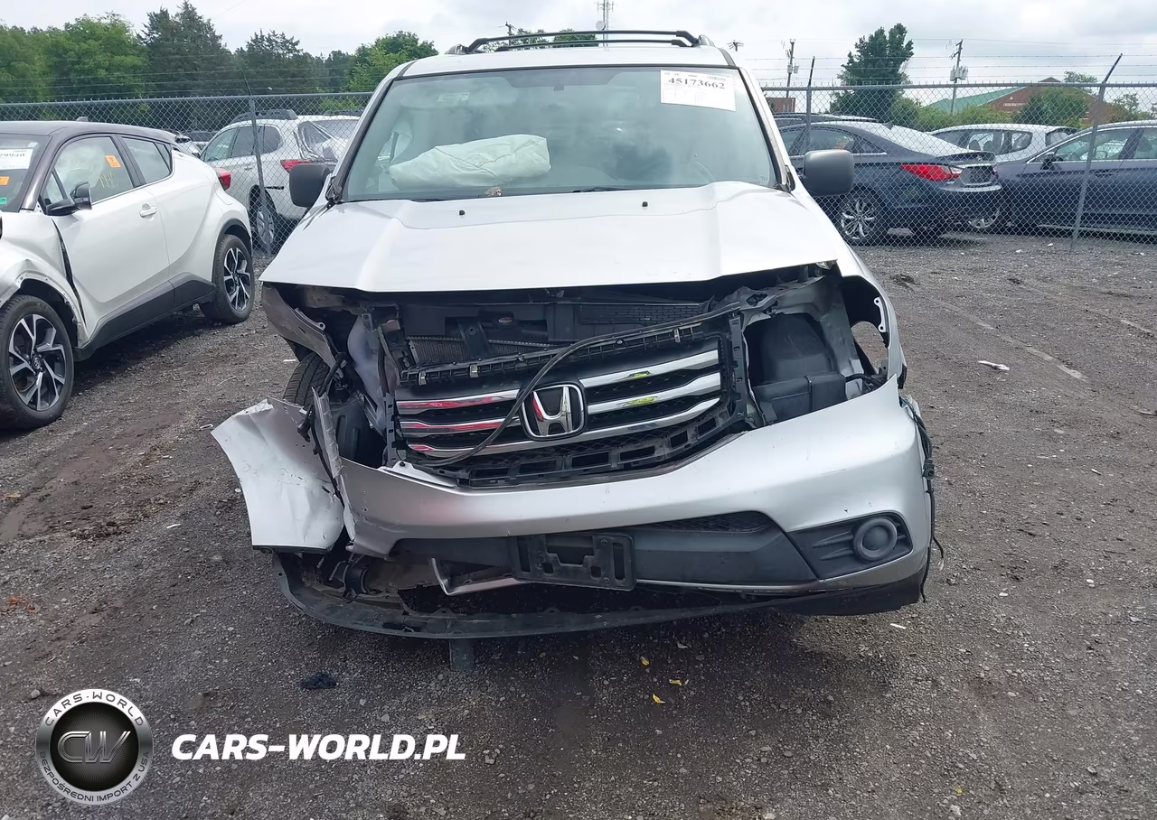 2015 Honda Pilot Lx VIN:5FNYF4H27FB077246 - 6