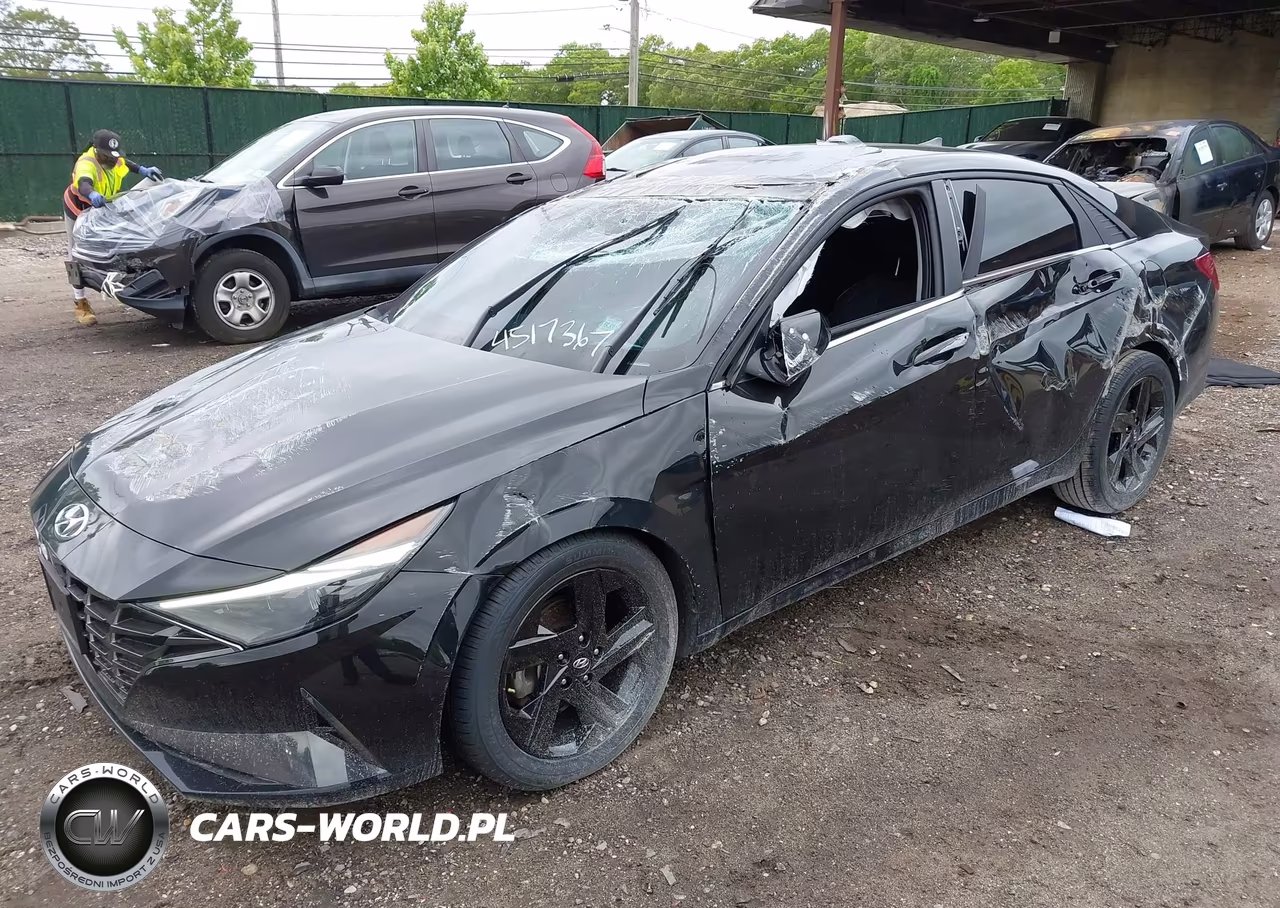 2023 Hyundai Elantra Hybrid Limited VIN:KMHLN4AJ3PU061001 - 2