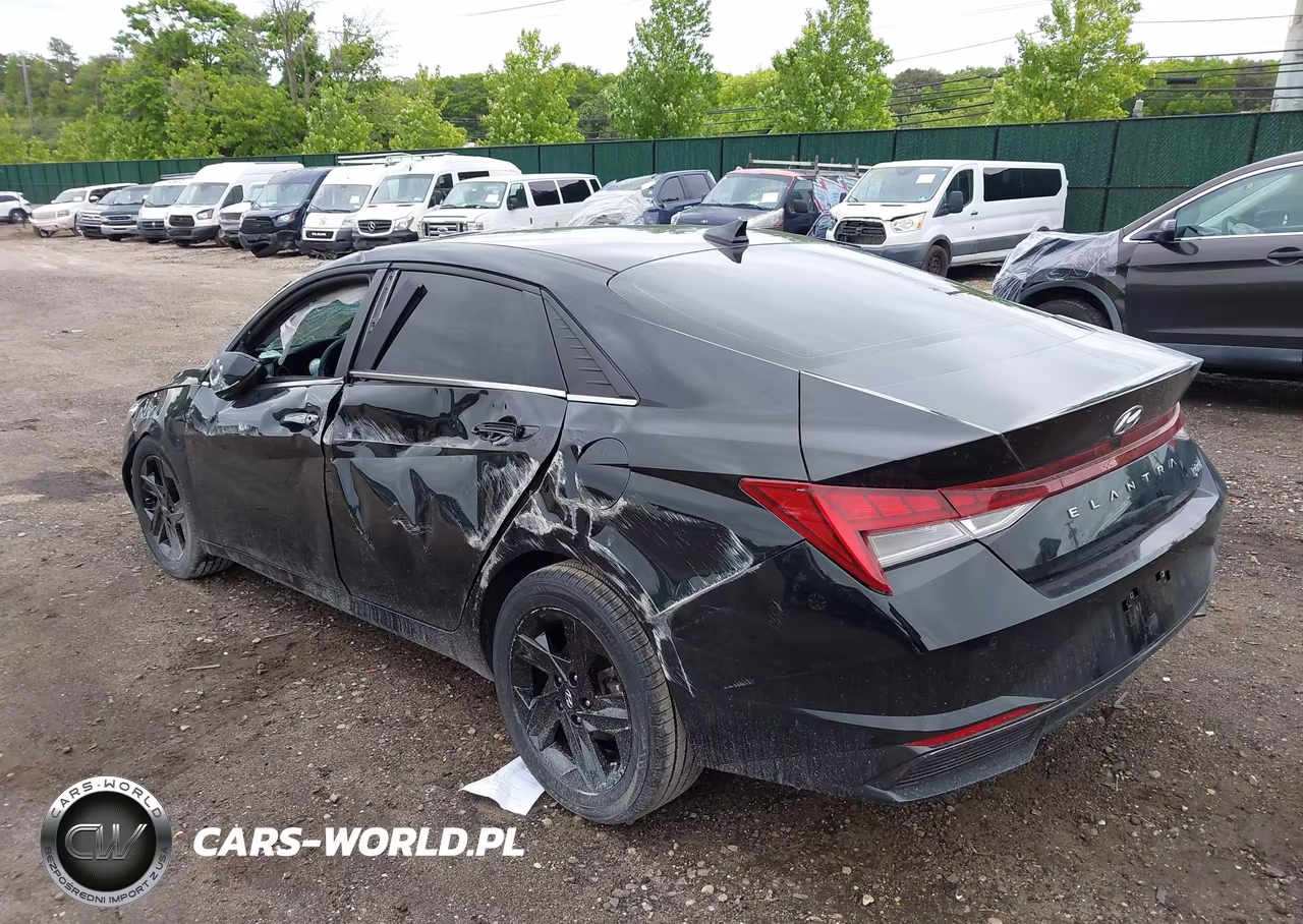 2023 Hyundai Elantra Hybrid Limited VIN:KMHLN4AJ3PU061001 - 3