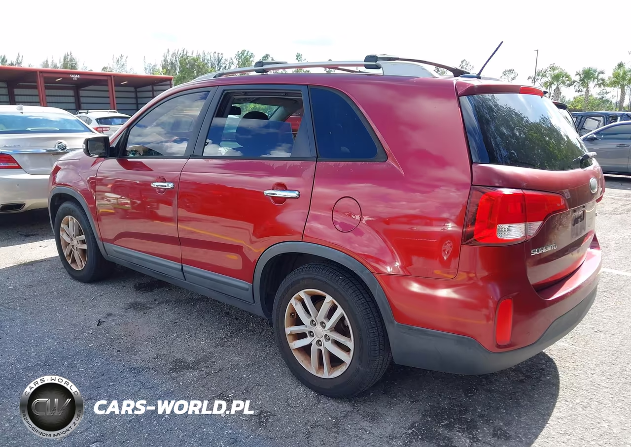 2014 Kia Sorento Lx VIN:5XYKT4A61EG444872 - 3