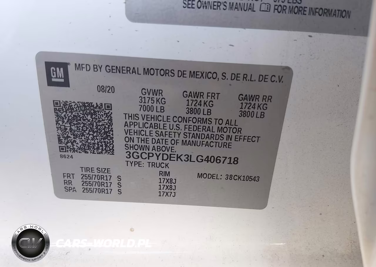 2020 Chevrolet Silverado 1500 4Wd Short Bed Lt VIN:3GCPYDEK3LG406718 - 9