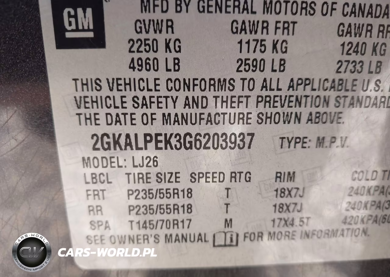 2016 GMC Terrain Slt VIN:2GKALPEK3G6203937 - 9