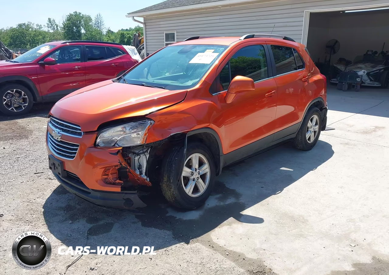 2016 Chevrolet Trax Lt VIN:KL7CJPSBXGB714022 - 2