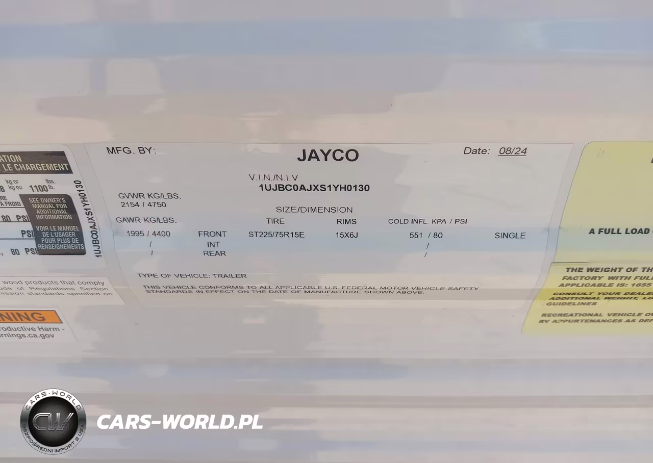 2025 Jayco Other VIN:1UJBC0AJXS1YH0130 - 9