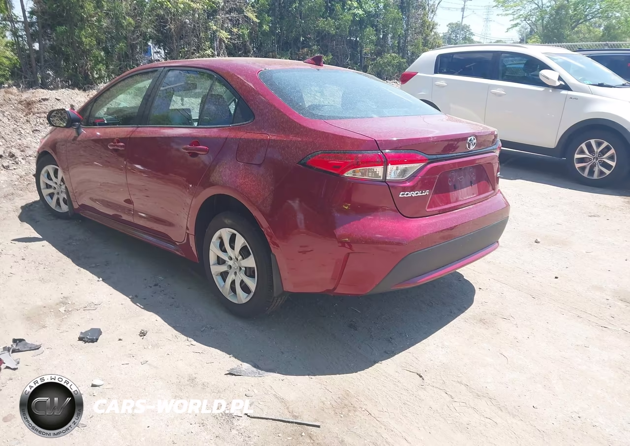 2022 Toyota Corolla Le VIN:5YFEPMAE0NP290949 - 3