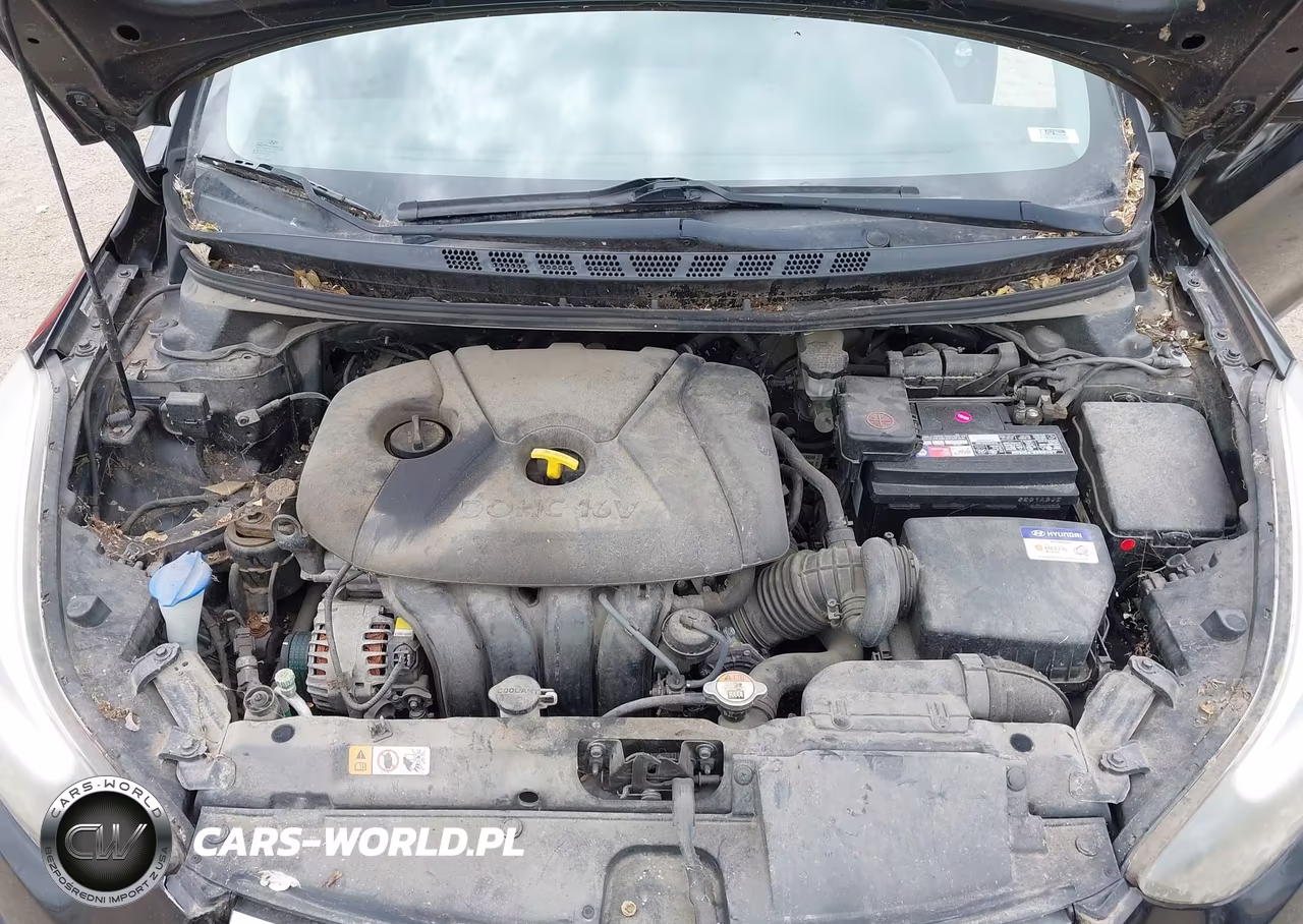 2014 Hyundai Elantra Se VIN:KMHDH4AE7EU043340 - 10