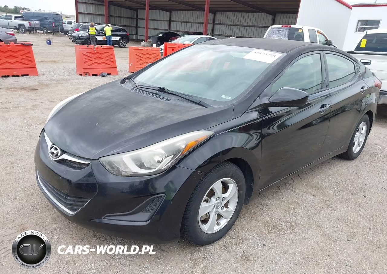 2014 Hyundai Elantra Se VIN:KMHDH4AE7EU043340 - 2