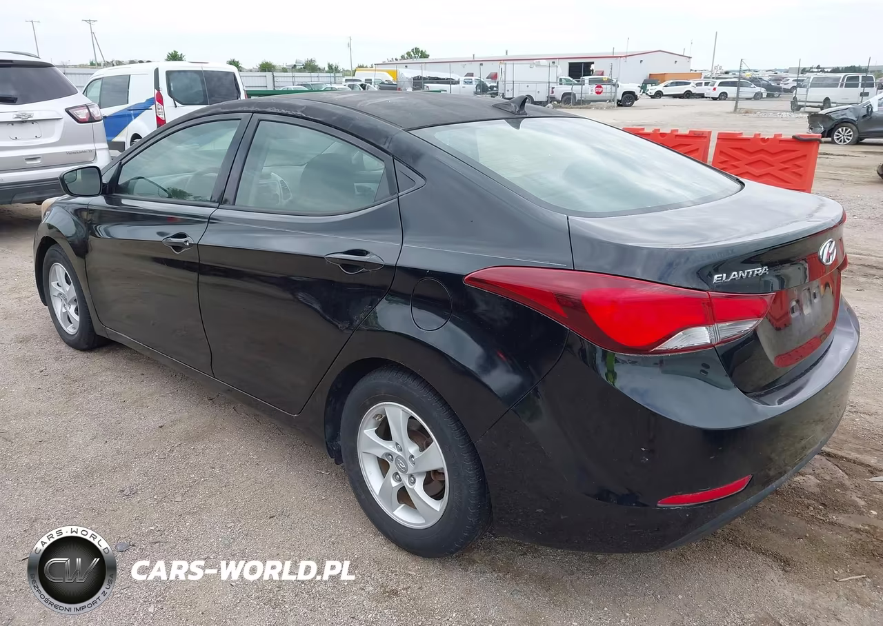 2014 Hyundai Elantra Se VIN:KMHDH4AE7EU043340 - 3