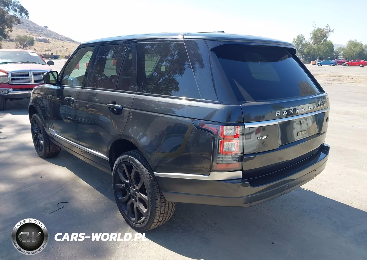 2014 Land Rover Range Rover 3.0L V6 Supercharged Hse VIN:SALGS2VF6EA126097 - 3