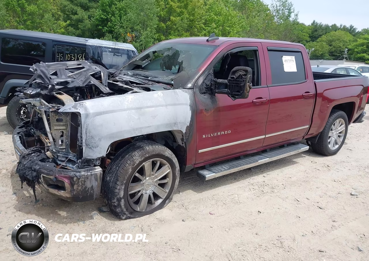 2015 Chevrolet Silverado 1500 1Lt VIN:3GCUKREC3FG249528 - 2
