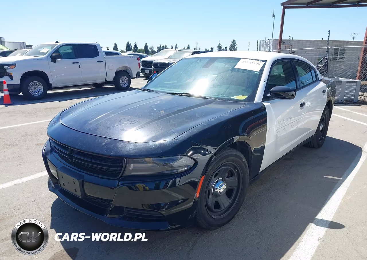 2019 Dodge Charger Police Rwd VIN:2C3CDXAT2KH567929 - 2