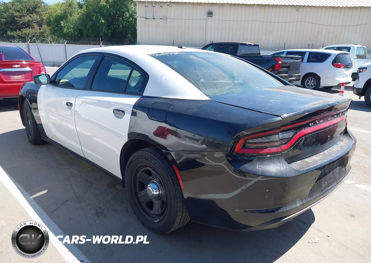 2019 Dodge Charger Police Rwd VIN:2C3CDXAT2KH567929 - 3