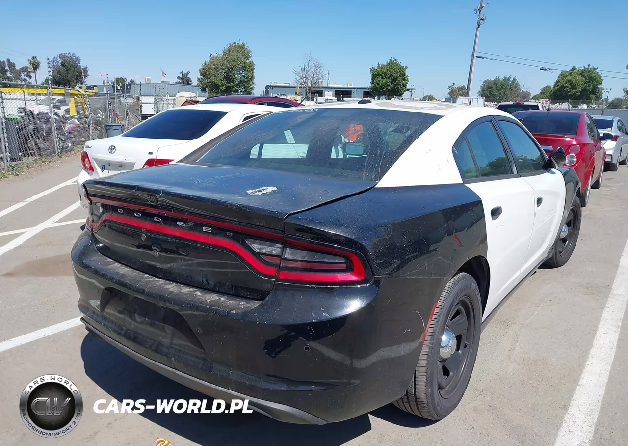 2019 Dodge Charger Police Rwd VIN:2C3CDXAT2KH567929 - 4