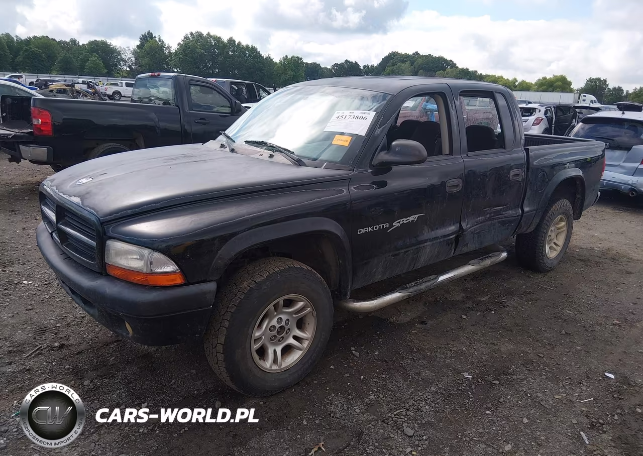 2001 Dodge Dakota Slt-Sport VIN:1B7GG2AN81S104578 - 2