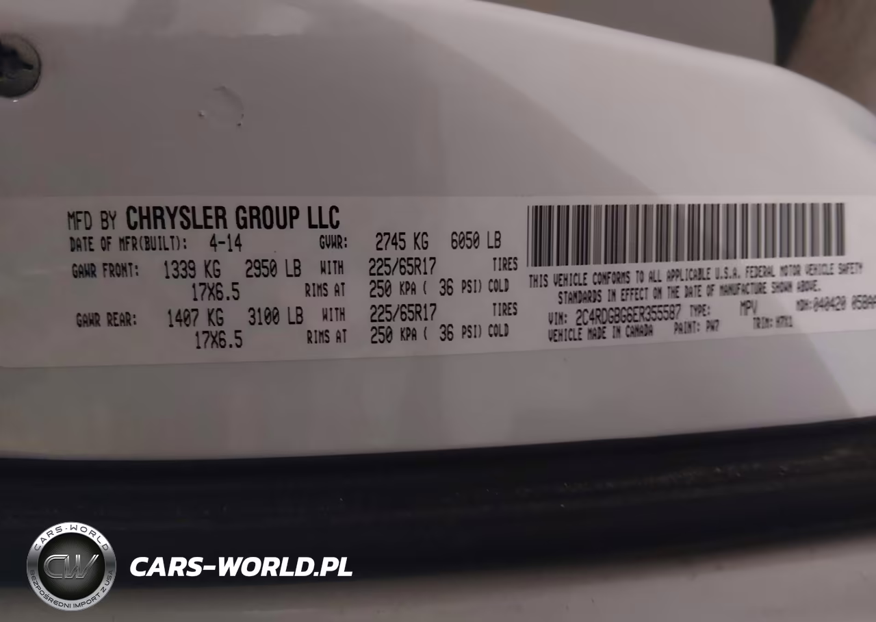 2014 Dodge Grand Caravan Se VIN:2C4RDGBG6ER355587 - 9