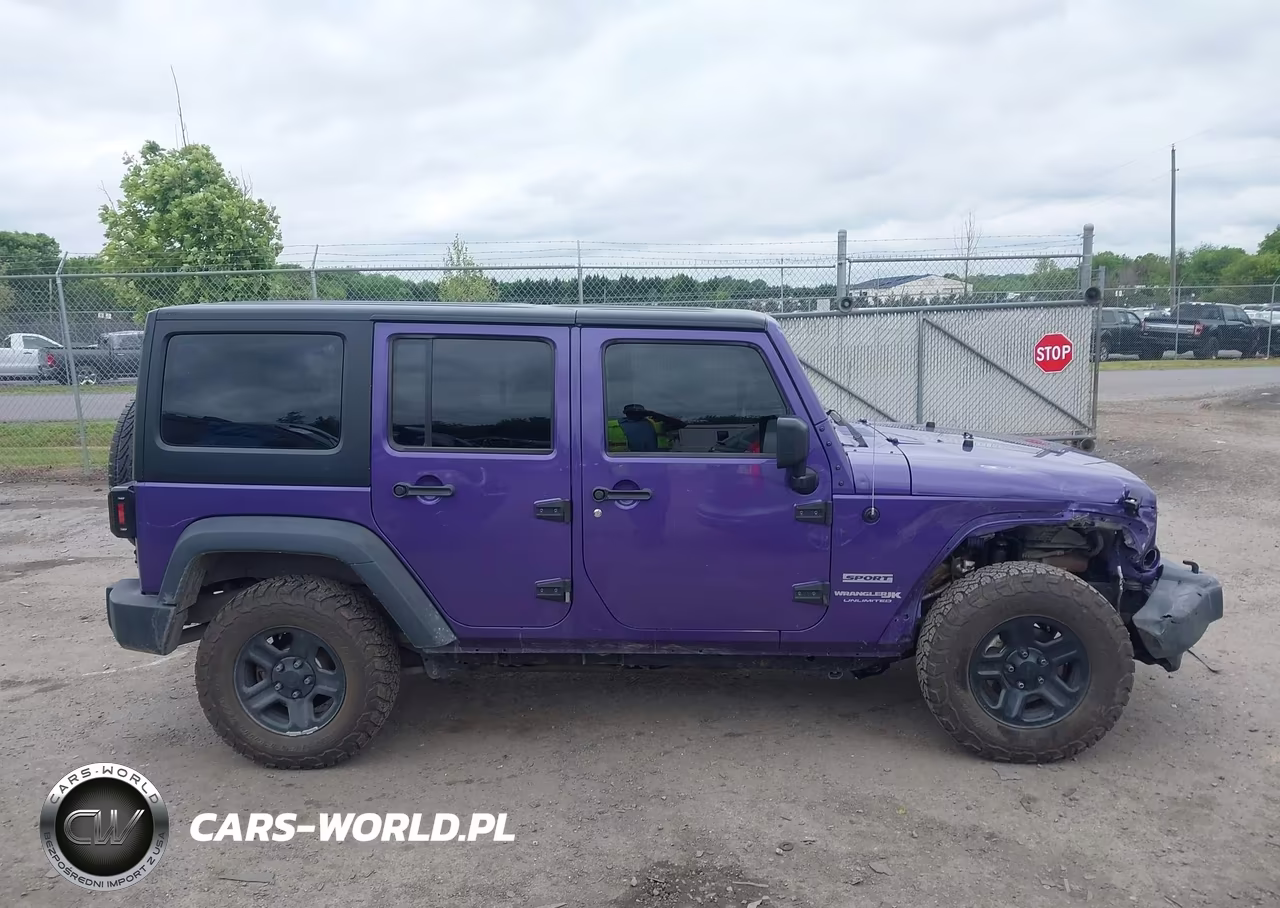 2018 Jeep Wrangler Jk Unlimited Sport Rhd 4X4 VIN:1C4BJWKGXJL836949 - 14