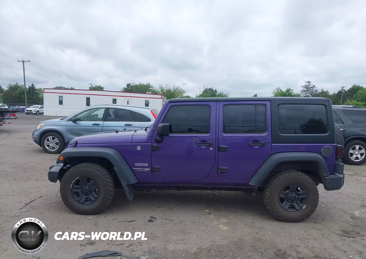 2018 Jeep Wrangler Jk Unlimited Sport Rhd 4X4 VIN:1C4BJWKGXJL836949 - 15