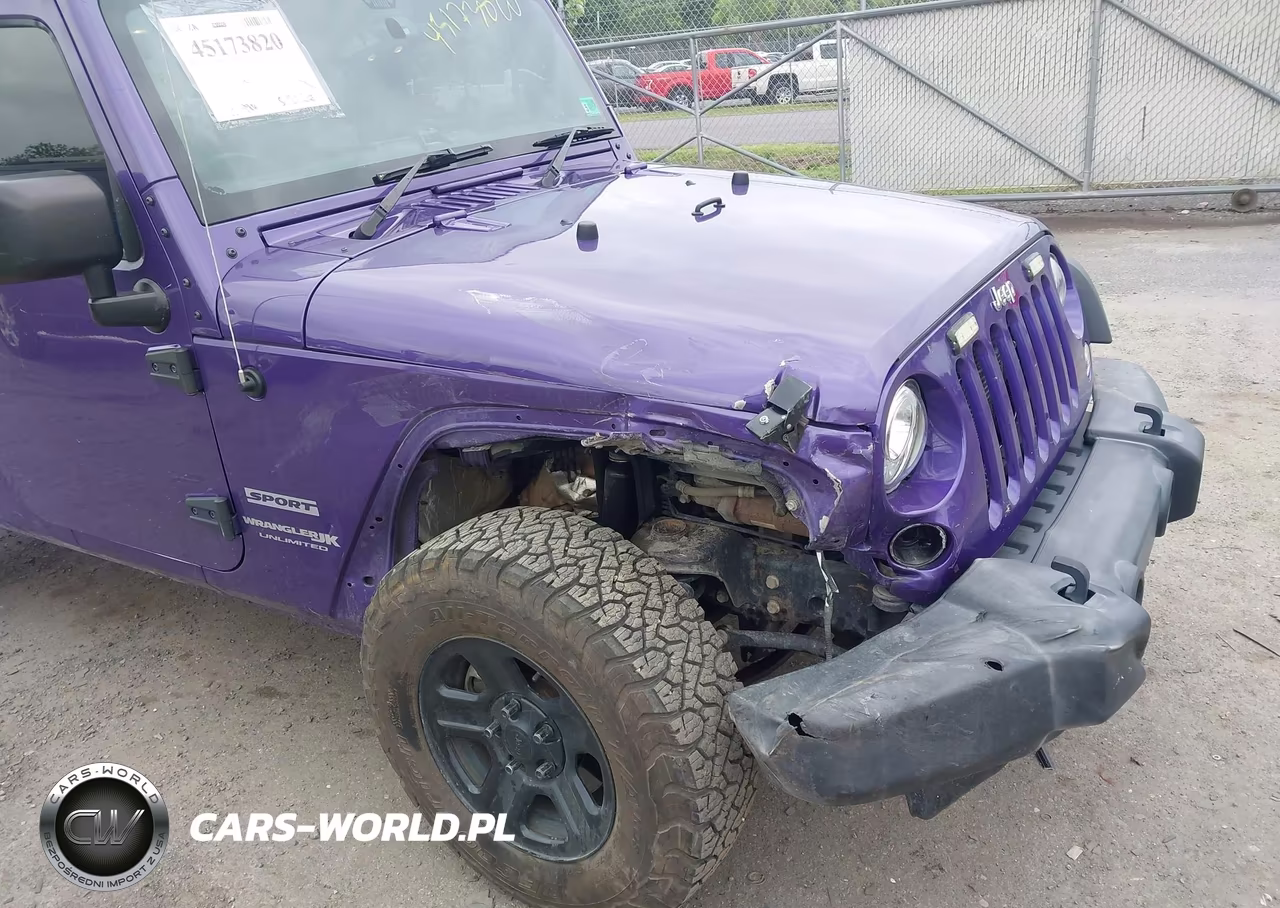 2018 Jeep Wrangler Jk Unlimited Sport Rhd 4X4 VIN:1C4BJWKGXJL836949 - 6