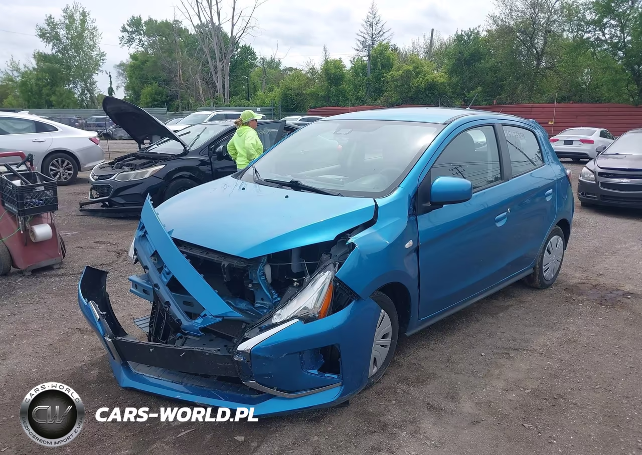 2021 Mitsubishi Mirage Carbonite Edition-Es-Le VIN:ML32AUHJXMH013598 - 2